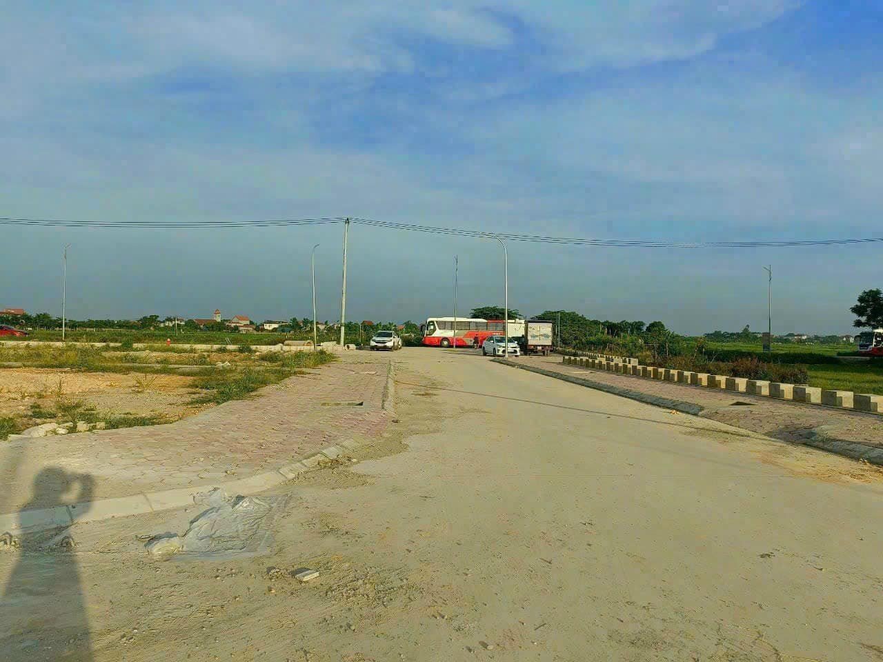 hình ảnh thực tế đấu giá đất hiền ninh sóc sơn
